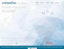 Tablet Screenshot of cristianofino.net